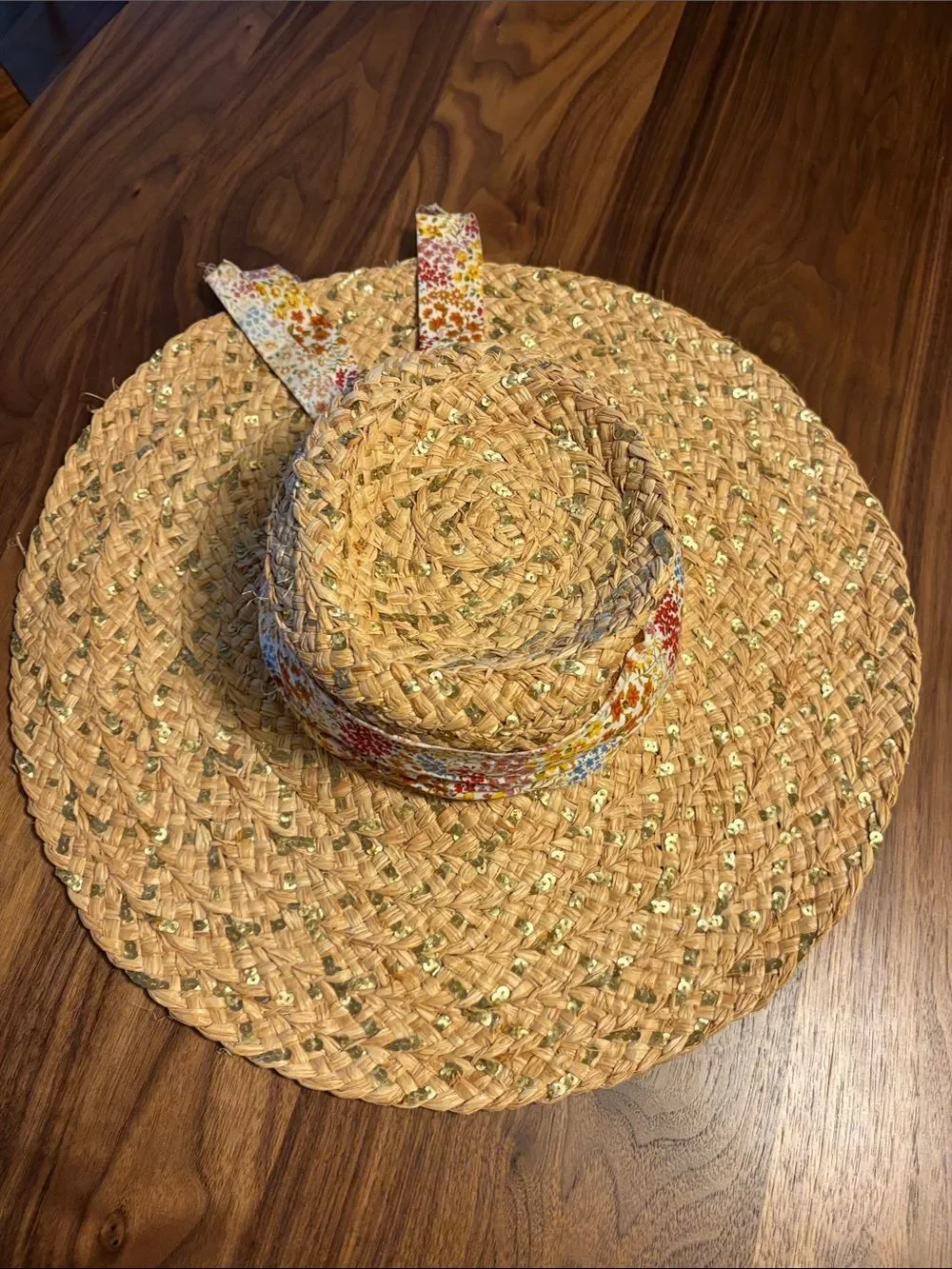 Betsey Johnson wide brim